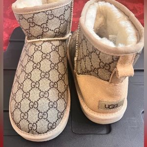 Customs Authentic Gucci Ugg Boots